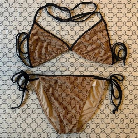 swimsuit gucci|gucci bikini etsy.